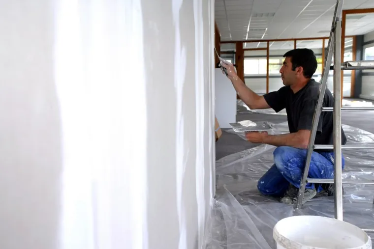 Peinture sur placo, Béziers, TONY STEIS
